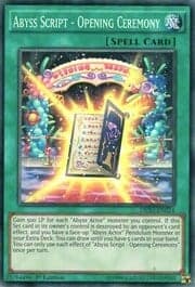 Abyss Script - Opening Ceremony